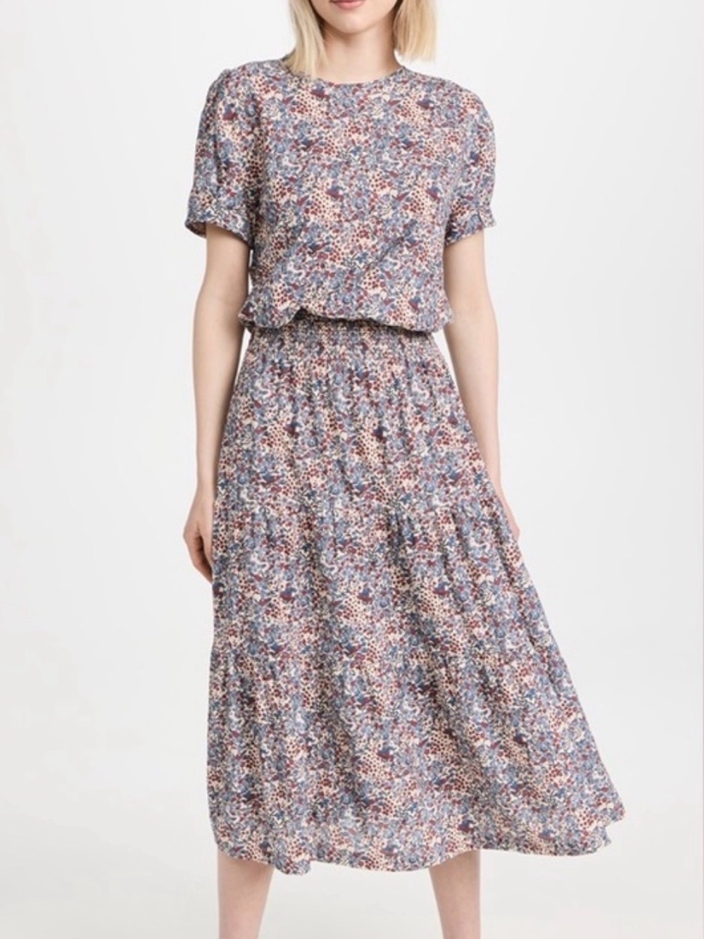 Nation LTD Martine dress in Cherry Blossum